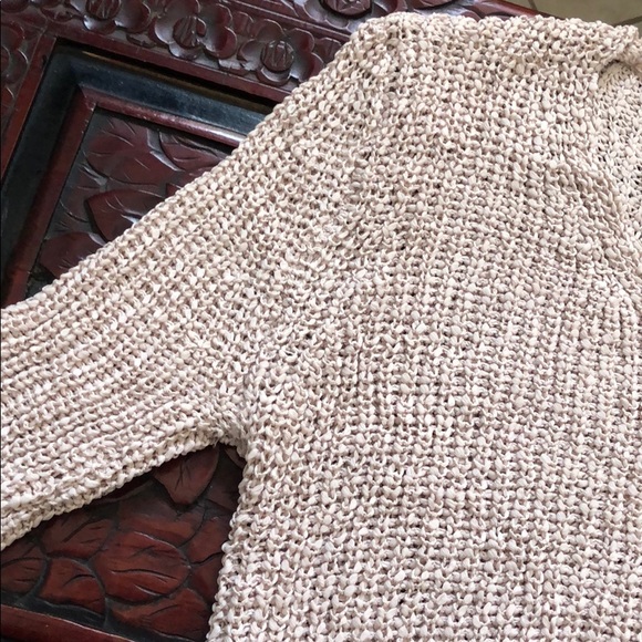 SAND KNIT SWEATER TOP - Picture 4 of 6